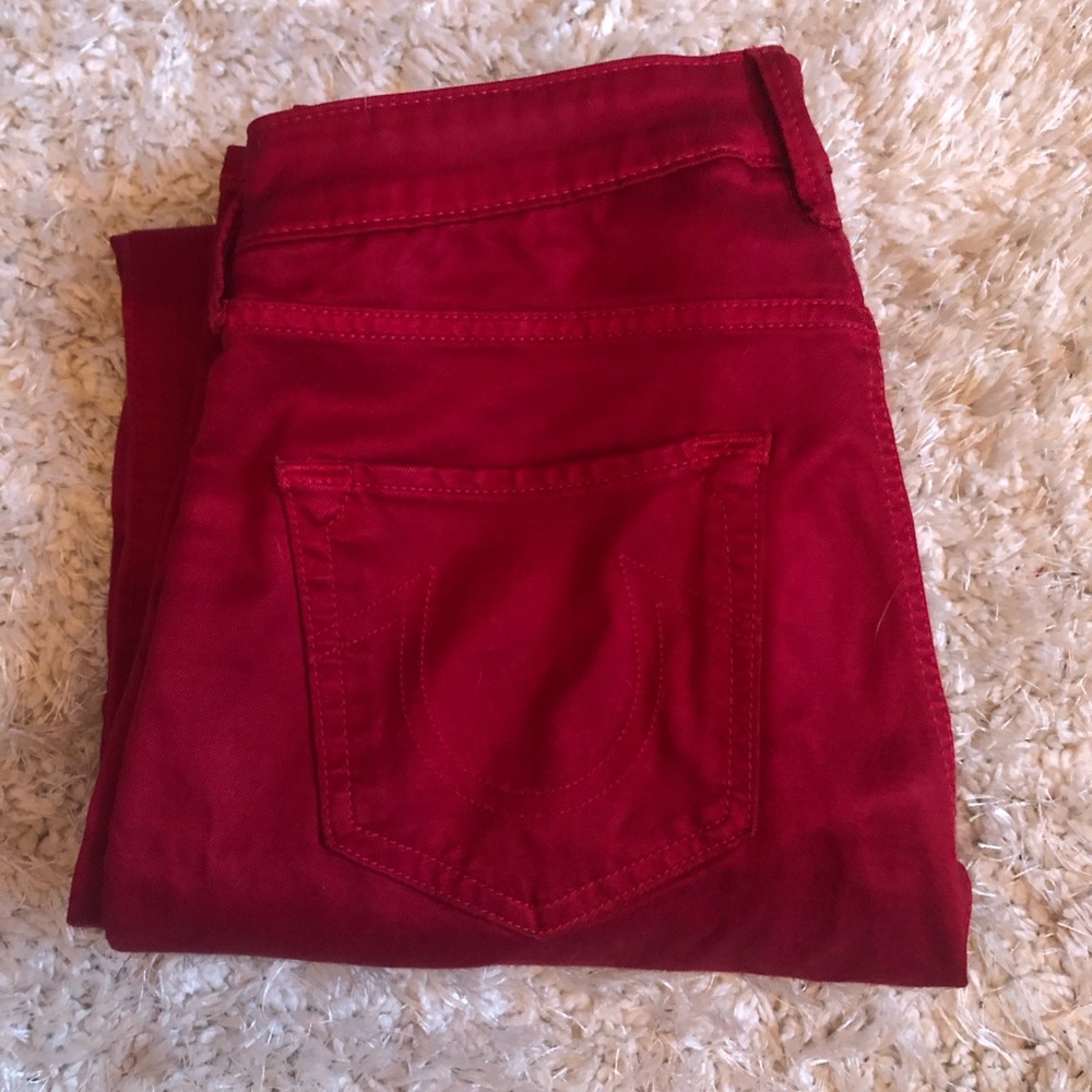 Jennie Curvy High Rise True Religion Jeans (27)